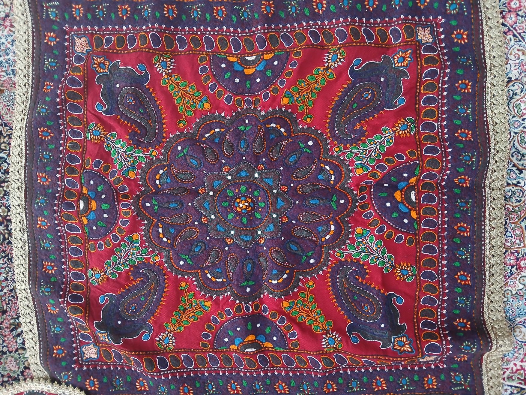 پته دست دوز اصل کرمان 